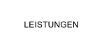 LEISTUNGEN